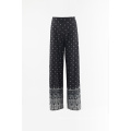 Pantalon large en rayonne